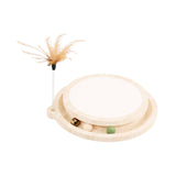 Maxbell Cat Scratcher Cat Scratching Board Furniture Protection Decorative for Kitty White