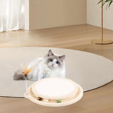 Maxbell Cat Scratcher Cat Scratching Board Furniture Protection Decorative for Kitty White