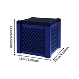 Maxbell Aquarium Filtration Storage Box Water Purification Cube for Fish Tanks Ponds