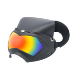 Maxbell Dog Goggles Decor Eye Protection Dog Sunglasses for Parties Holidays Outdoor Black Red