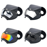 Maxbell Dog Goggles Decor Eye Protection Dog Sunglasses for Parties Holidays Outdoor Black Red