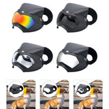 Maxbell Dog Goggles Decor Eye Protection Dog Sunglasses for Parties Holidays Outdoor Black Red