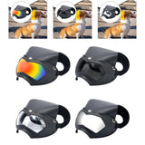 Maxbell Dog Goggles Decor Eye Protection Dog Sunglasses for Parties Holidays Outdoor Black Red