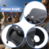 Maxbell Dog Goggles Decor Eye Protection Dog Sunglasses for Parties Holidays Outdoor Black Gray
