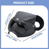 Maxbell Dog Goggles Decor Eye Protection Dog Sunglasses for Parties Holidays Outdoor Black Gray