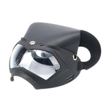 Maxbell Dog Goggles Decor Eye Protection Dog Sunglasses for Parties Holidays Outdoor Black Clear