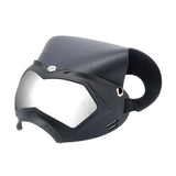 Maxbell Dog Goggles Decor Eye Protection Dog Sunglasses for Parties Holidays Outdoor Black Silver