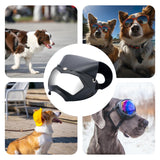 Maxbell Dog Goggles Decor Eye Protection Dog Sunglasses for Parties Holidays Outdoor Black Silver