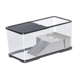 Maxbell Turtle Tank with Cover Reptile Habitat for Frog Bearded Dragon Small Reptile Medium