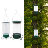 Maxbell Bird Feeder Garden Accessories Heavy Duty Birdfeeder for Yard Garden Outside Foldable