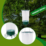 Maxbell Bird Feeder Garden Accessories Heavy Duty Birdfeeder for Yard Garden Outside Foldable