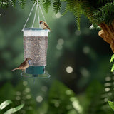 Maxbell Bird Feeder Garden Accessories Heavy Duty Birdfeeder for Yard Garden Outside Foldable