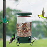 Maxbell Bird Feeder Garden Accessories Heavy Duty Birdfeeder for Yard Garden Outside Regular