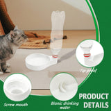 Maxbell Outdoor Pet Water Bowl for Bottle Drinking Feeder for Dog Walking Cat Hiking