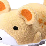 Maxbell Electric Squeaky Hamster Toy Compact Gift Pet Toys for Exercise Play Hunting yellow