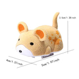 Maxbell Electric Squeaky Hamster Toy Compact Gift Pet Toys for Exercise Play Hunting yellow