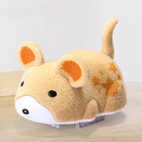 Maxbell Electric Squeaky Hamster Toy Compact Gift Pet Toys for Exercise Play Hunting yellow