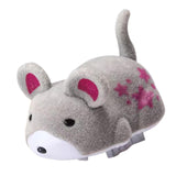Maxbell Electric Squeaky Hamster Toy Compact Gift Pet Toys for Exercise Play Hunting gray