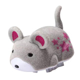 Maxbell Electric Squeaky Hamster Toy Compact Gift Pet Toys for Exercise Play Hunting gray