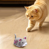 Maxbell Electric Squeaky Hamster Toy Compact Gift Pet Toys for Exercise Play Hunting gray