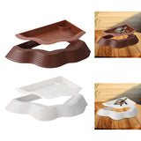 Maxbell Tortoise Water Dish Reusable Reptile Bathing Pool for Leopard Turtle Brown