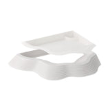 Maxbell Tortoise Water Dish Reusable Reptile Bathing Pool for Leopard Turtle White