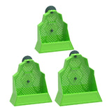 Maxbell Suction Cup Reptile Feeder Chameleons Lizards Snake Food Dish 13.2cmx5.5cmx13.7cm