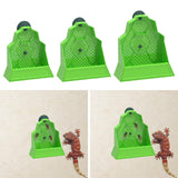 Maxbell Suction Cup Reptile Feeder Chameleons Lizards Snake Food Dish 13.2cmx5.5cmx13.7cm