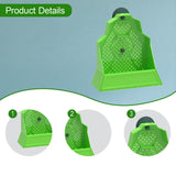 Maxbell Suction Cup Reptile Feeder Chameleons Lizards Snake Food Dish 15cmx6cmx16cm