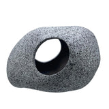 Maxbell Aquariums Hideaway Rock Purple Clay Artificial Play Rest Landscaping Hideout 8.3 cmx6.7 cmx5.5 cm