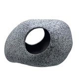 Maxbell Aquariums Hideaway Rock Purple Clay Artificial Play Rest Landscaping Hideout 8.3 cmx6.7 cmx5.5 cm