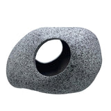 Maxbell Aquariums Hideaway Rock Purple Clay Artificial Play Rest Landscaping Hideout 8.3 cmx6.7 cmx5.5 cm