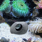 Maxbell Aquariums Hideaway Rock Purple Clay Artificial Play Rest Landscaping Hideout 8.3 cmx6.7 cmx5.5 cm