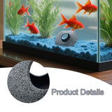 Maxbell Aquariums Hideaway Rock Purple Clay Artificial Play Rest Landscaping Hideout 8.3 cmx6.7 cmx5.5 cm
