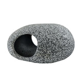 Maxbell Aquariums Hideaway Rock Purple Clay Artificial Play Rest Landscaping Hideout 11 cmx8 cmx5.5 cm