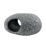 Maxbell Aquariums Hideaway Rock Purple Clay Artificial Play Rest Landscaping Hideout 11 cmx8 cmx5.5 cm