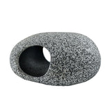 Maxbell Aquariums Hideaway Rock Purple Clay Artificial Play Rest Landscaping Hideout 11 cmx8 cmx5.5 cm