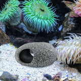 Maxbell Aquariums Hideaway Rock Purple Clay Artificial Play Rest Landscaping Hideout 11 cmx8 cmx5.5 cm