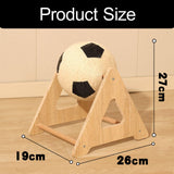 Maxbell Cat Scratching Ball Lightweight Rotating Ball for Rabbit Chinchilla Ferrets