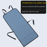Maxbell Dog Car Front Seat Cover Automotive Accessories Nonslip Waterproof Protector Blue