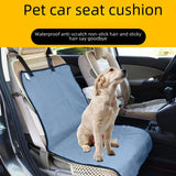 Maxbell Dog Car Front Seat Cover Automotive Accessories Nonslip Waterproof Protector Blue