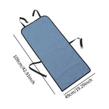 Maxbell Dog Car Front Seat Cover Automotive Accessories Nonslip Waterproof Protector Blue