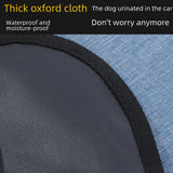 Maxbell Dog Car Front Seat Cover Automotive Accessories Nonslip Waterproof Protector Blue
