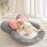 Maxbell Cat Bed Comfort Calming Pet Cushion Breathable Pet Sofa for Puppy Small Dogs