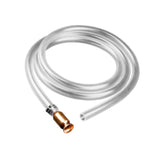 Maxbell Siphon Hose 1/2'' Copper Valve Self Priming Hose for Fuels Gasoline Aquarium 1 Meter
