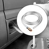 Maxbell Siphon Hose 1/2'' Copper Valve Self Priming Hose for Fuels Gasoline Aquarium 2 Meter