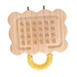 Maxbell Wooden Parrot Toy Resting Parakeets Conures Exercise Sturdy Bird Perch Stand