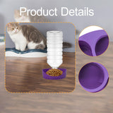 Maxbell Automatic Filling Pet Feeder Bowl Minimalist Cat Feeder for Puppy Dog Kitten