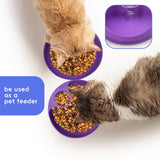 Maxbell Automatic Filling Pet Feeder Bowl Minimalist Cat Feeder for Puppy Dog Kitten