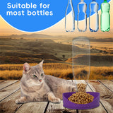 Maxbell Automatic Filling Pet Feeder Bowl Minimalist Cat Feeder for Puppy Dog Kitten